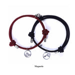 Magnetic Couple Bracelets - Mountains and Oceans