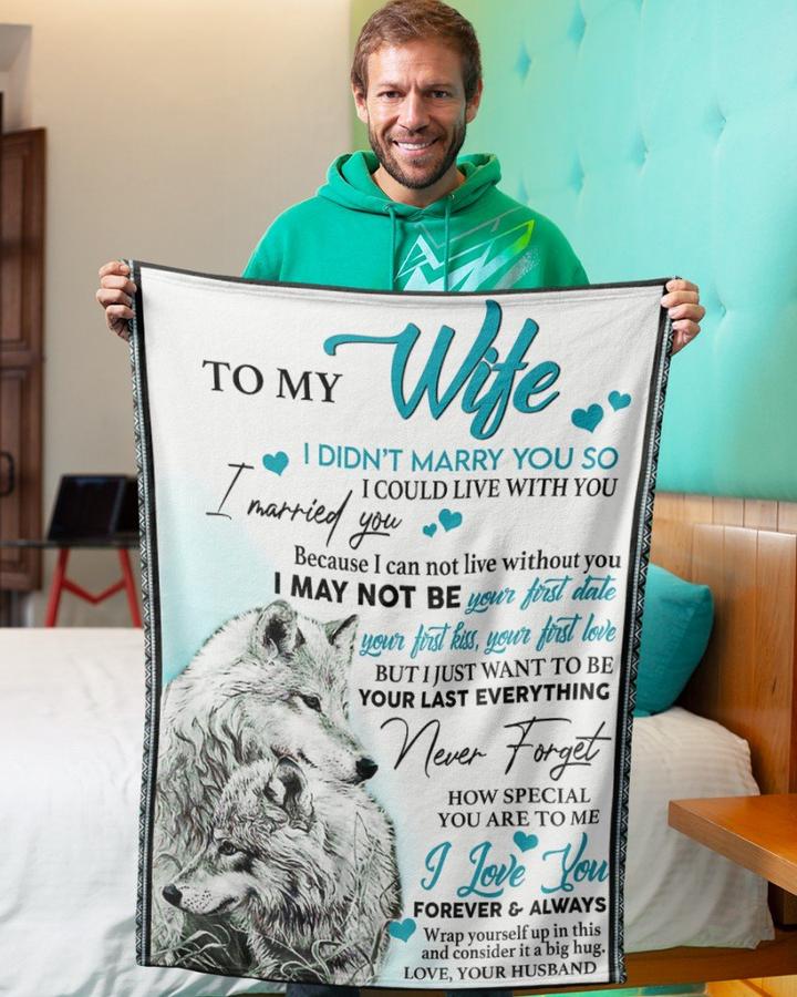 50% OFF Best Gift 🎁 To my wife Sherpa Fleece Blanket